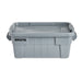 Rubbermaid FG9S3000 GRAY BRUTE® Bus Box W/ Lid - 27 9/10" X 16 1/2" X 10 7/10" , Gray-cityfoodequipment.com