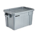 Rubbermaid FG9S3100 GRAY BRUTE® Bus Box W/ Lid - 27 9/10" X 17 2/5" X 15", Gray-cityfoodequipment.com