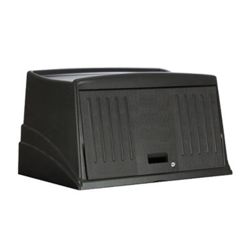 Rubbermaid FG9T0000 BLA Protective Security Hood for 6189, 6190, 6191, 6192 & 9T19 Housekeeping Carts-cityfoodequipment.com