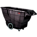 Rubbermaid FG9T1600 BLA 1 cu yd Trash Cart w/ 2100 lb Capacity, Black-cityfoodequipment.com