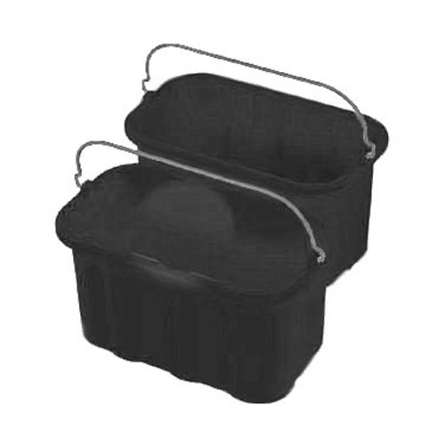 Rubbermaid FG9T8200 BLA 10 qt Sanitizing Caddy Replacement - Black-cityfoodequipment.com