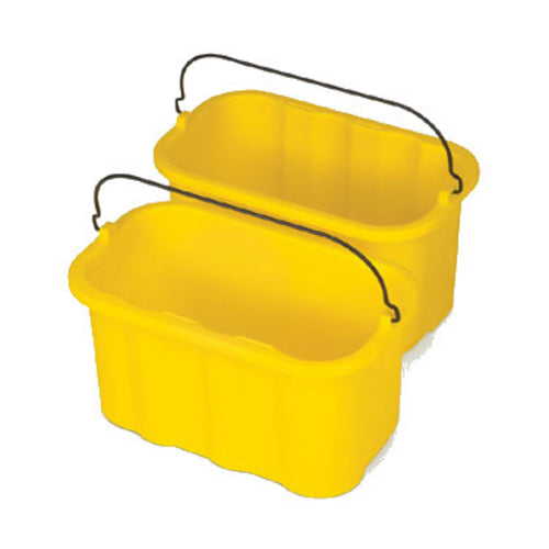 Rubbermaid FG9T8200 YEL 10 qt Sanitizing Caddy Replacement - Yellow-cityfoodequipment.com