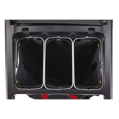 Rubbermaid FG9T8901 0000 Triple Waste Wire Bag Holders-cityfoodequipment.com