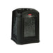 Rubbermaid FG9W0200 BLA 35 gal Landmark Funnel Top Trash Container - Panel Frame, Rigid Liner, Black-cityfoodequipment.com