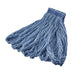 Rubbermaid FGE23800BL00 24 oz Looped-End Mop Head - Cotton/Synthetic, Blue-cityfoodequipment.com