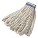 Rubbermaid FGE43800WH00 24-oz Looped-End Mop Head - Rayon, White-cityfoodequipment.com