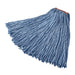 Rubbermaid FGF51800BL00 24 oz Premium Mop Head - 1" Headband, 4 Ply Cotton/Rayon/Synthetic Blend,, Blue-cityfoodequipment.com