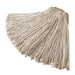 Rubbermaid FGF51800WH00 24 oz Premium Mop Head - 1" Headband, 4 Ply Cotton/Rayon/Synthetic Blend,, White-cityfoodequipment.com