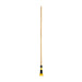 Rubbermaid FGH216000000 60" Gripper Wet Mop Handle - Wood/Yellow-cityfoodequipment.com