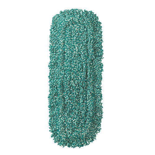 Rubbermaid FGJ85300GR00 Dust Mop - 24x5" Looped-End, Microfiber, Green-cityfoodequipment.com