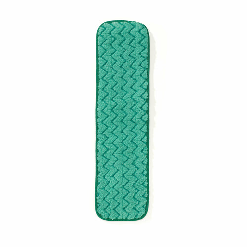 Rubbermaid FGQ41200GR00 18" Hygen Dry Room Pad - Microfiber, Green-cityfoodequipment.com