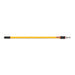 Rubbermaid FGQ76500YL00 Hygen Quick Connect Extension Pole - 4 8' Yellow-cityfoodequipment.com