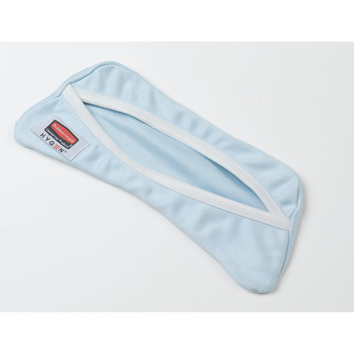 Rubbermaid FGQ87100BL00 Hygen Flexi-Frame Glass Mop Cover - Microfiber, Blue-cityfoodequipment.com