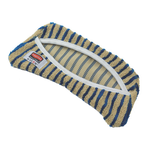 Rubbermaid FGQ88100YL00 Hygen® Flexi-Frame Scrubber Mop Cover - Microfiber, Yellow-cityfoodequipment.com