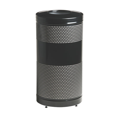 Rubbermaid FGS3ETBKPL 25-gal Cans Recycle Bin - Indoor/Outdoor, Decorative-cityfoodequipment.com