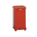 Rubbermaid FGST12EPLRD 12-gal Square Plastic Step Trash Can, 12"L x 12"W x 23"H, Red-cityfoodequipment.com