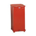 Rubbermaid FGST24EPLRD 24-gal Square Plastic Step Trash Can, 15"L x 15"W x 30"H, Red-cityfoodequipment.com