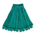 Rubbermaid FGT81206GR00 Medium Tube Mop Head - 1" Headband, Microfiber, Green-cityfoodequipment.com