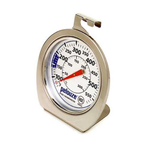 Rubbermaid FGTHO550 Oven Thermometer - Dial Type with Stand, 60? to 580?F Stainless-cityfoodequipment.com
