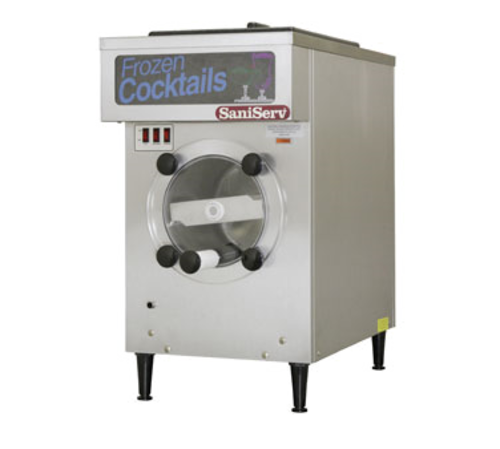 Saniserv 108RAF Margarita Machine - Single, Countertop, 205 Servings/hr., Remote Cooled, 115v-cityfoodequipment.com