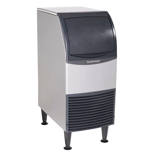 Scotsman CU0415MA-1 15"W Full Cube Undercounter Ice Machine - 58 lbs/day, Air Cooled, Gravity Drain, 115v-cityfoodequipment.com