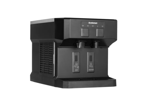 Scotsman HID207AX-1 196 lb Countertop Water & Nugget Ice Dispenser - 7 lb Storage, Cup Fill, Touch-Free Dispensing, 115v-cityfoodequipment.com