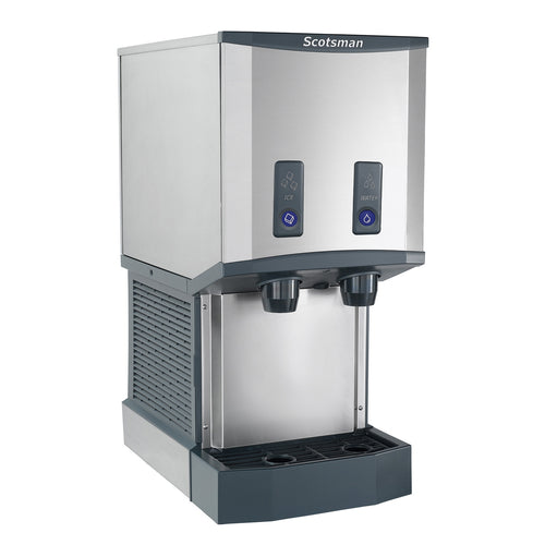 Scotsman HID312AB-1 260 lb Countertop Water & Nugget Ice Dispenser - 12 lb Storage, Cup Fill, Push-Button Dispensing, 11-cityfoodequipment.com