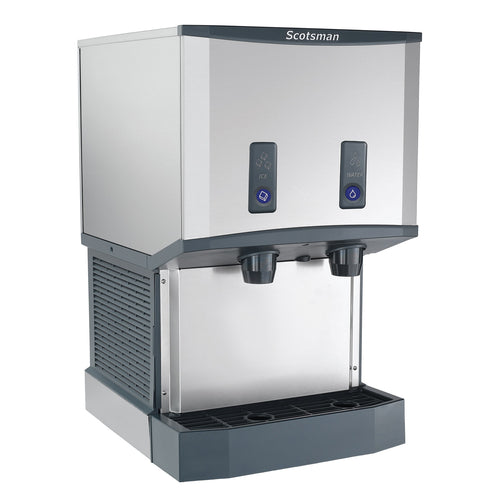 Scotsman HID525AB-1 500 lb Countertop Water & Nugget Ice Dispenser - 25 lb Storage, Cup Fill, Push-Button Dispensing, 11-cityfoodequipment.com