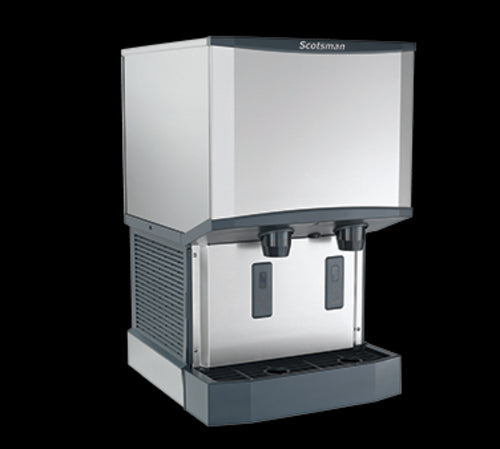 Scotsman HID525W-1 500 lb Countertop Water & Nugget Ice Dispenser - 25 lb Storage, Cup Fill, Touch-Free Dispensing, 115-cityfoodequipment.com