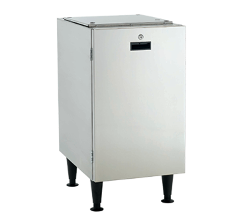 Scotsman HST16-A 16 1/2" x 23 3/4" Lockable Stationary Equipment Stand for HID312 Ice Maker Dispenser, Cabinet Base-cityfoodequipment.com