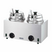 Server 6 qt All Purpose Topping Warmer - (2) 1 oz Ladles, 120v (81220)-cityfoodequipment.com
