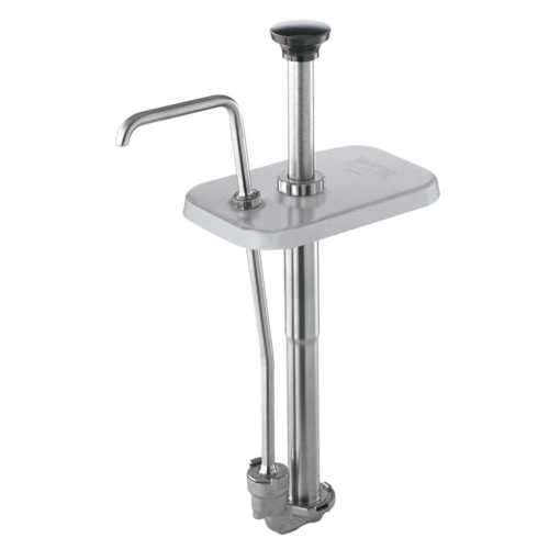 Server Condiment Syrup Pump Only w/ 1 1/4 oz/Stroke Capacity, Stainless (82120)-cityfoodequipment.com