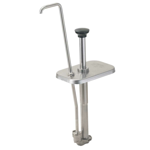 Server Condiment Dispenser Pump Only w/ 1 1/4 oz/Stroke Capacity, Stainless (82520)-cityfoodequipment.com