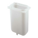 Server 3 1/2 qt Condiment Dispenser Jar, Polypropylene, White (82557)-cityfoodequipment.com