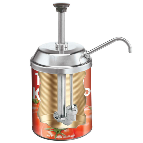 Server Condiment Syrup Pump w/ 1 oz/Stroke Capacity, Stainless (83000)-cityfoodequipment.com