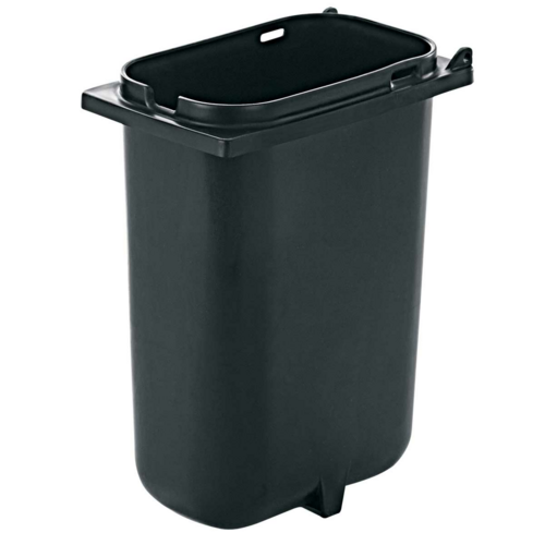 Server 3 1/2 qt Fountain Jar w/ Notch for Ladle, Polypropylene, Black (83149)-cityfoodequipment.com