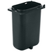 Server 3 1/2 qt Fountain Jar w/ Notch for Ladle, Polypropylene, Black (83149)-cityfoodequipment.com