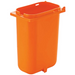 Server 3 1/2 qt Fountain Jar w/ Notch for Ladle, Polypropylene, Orange (83156)-cityfoodequipment.com