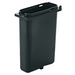Server 2 qt Slim Fountain Jar w/ Notch for Ladle, Polypropylene, Black (83159)-cityfoodequipment.com