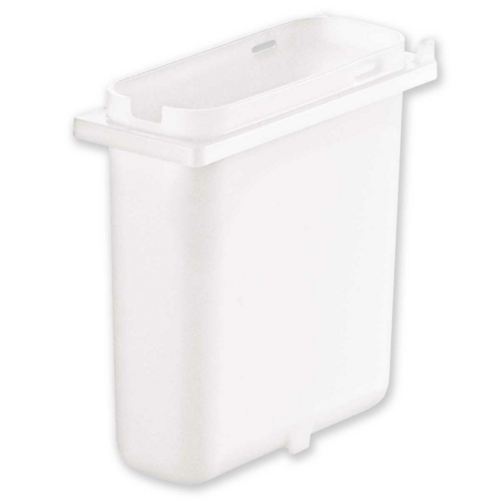 Server 1 1/2 qt Slim Fountain Jar, Plastic, White (83181)-cityfoodequipment.com