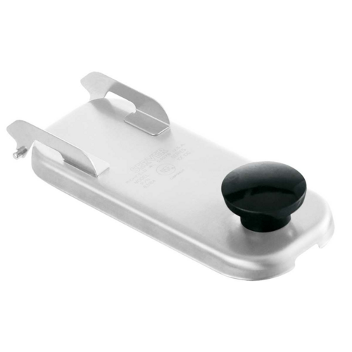 Server Hinged Lid for Slim Fountain Jar, Stainless (83184)-cityfoodequipment.com