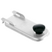 Server Hinged Lid for Slim Fountain Jar, Stainless (83184)-cityfoodequipment.com