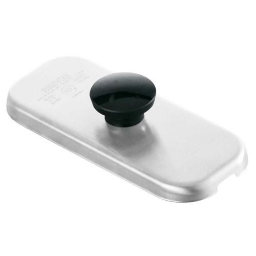 Server Lift-Off Lid for Slim Fountain Jars, Stainless (83189)-cityfoodequipment.com