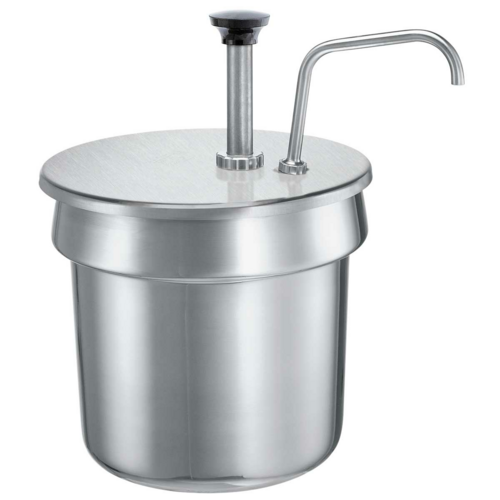 Server Condiment Syrup Pump Only w/ 1 oz/Stroke Capacity, Stainless (83220)-cityfoodequipment.com