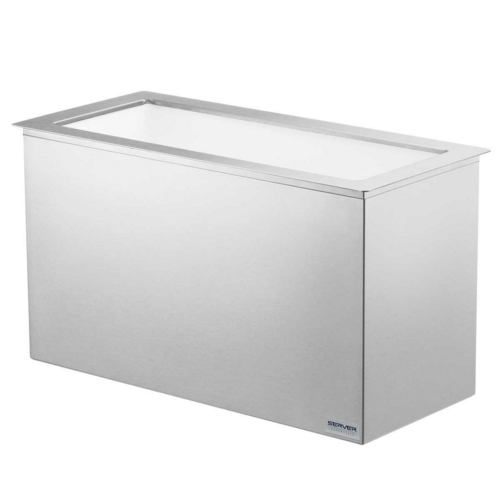 Server Serving Bar Base holds (4) Fountain Jars, Stainless (83620)-cityfoodequipment.com