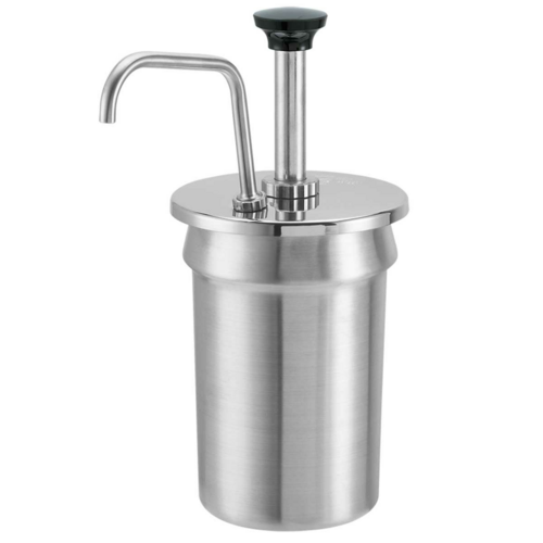 Server Condiment Syrup Pump Only w/ 1 oz/Stroke Capacity, Stainless (83920)-cityfoodequipment.com