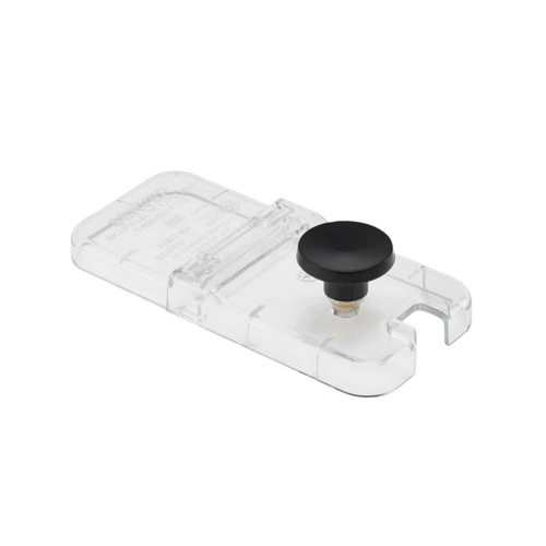 Server Hinged Lid for Slim Fountain Jars, Plastic, Clear (87923)-cityfoodequipment.com