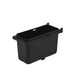 Server 1/12 Size Plastic Jar for Server Mini Rails, Lid Not Included, 3 1/2" D, Black (87925)-cityfoodequipment.com