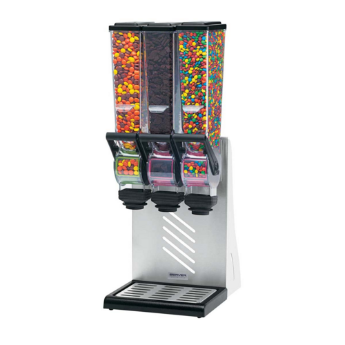 Server Countertop Topping Dispenser, (3) 2 liter Hoppers (88740)-cityfoodequipment.com