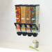 Server Wall-Mount Topping Dispenser, (4) 2 liter Hoppers (88780)-cityfoodequipment.com